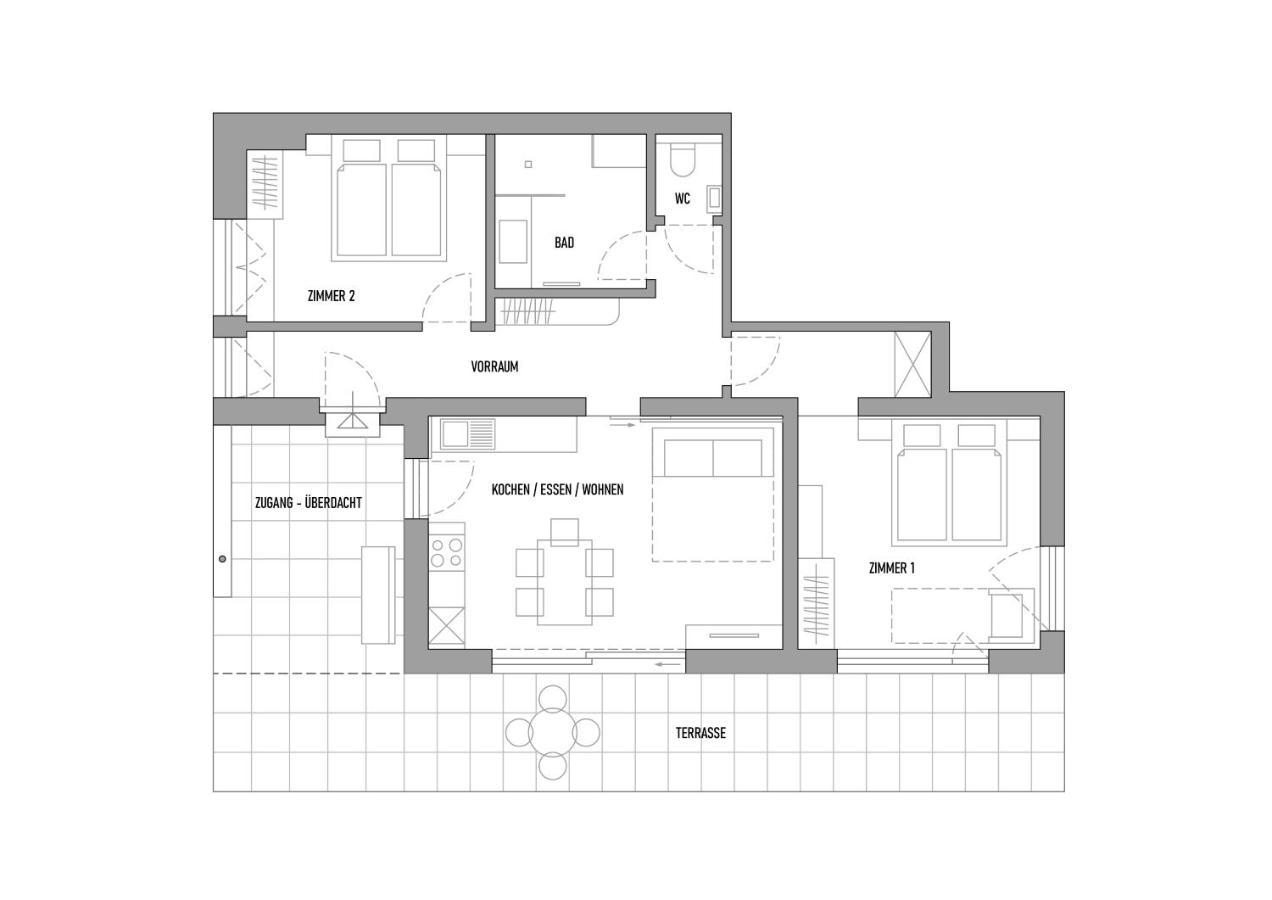 Auszeit Appartement シュラートミンク エクステリア 写真